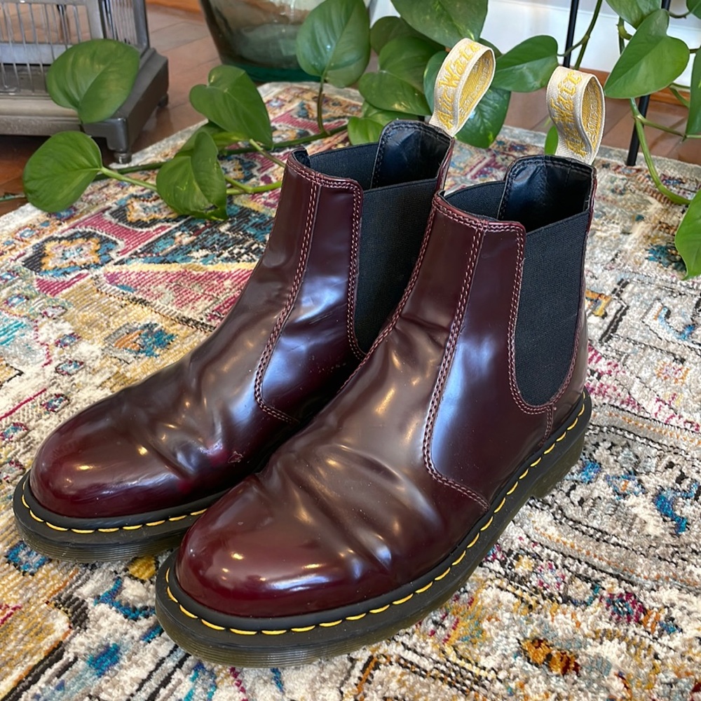 Dr. Martens Cherry Red Chelsea Boot